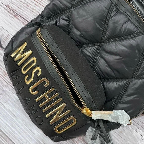 Moschino Milano Logo Small Backpack - Picture 11 of 14